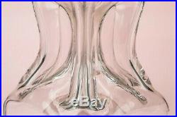 1895 Sterling Silver Decanter William Hutton Glass Antique English Victorian