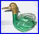 1940-s-Antique-Green-Glass-Duck-Decanter-with-Brass-Head-Vintage-FREE-S-H-01-ekk
