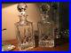 A-pair-of-Stunning-vintage-Cut-Crystal-Decanters-Stoppers-bourbon-whiskey-01-sb