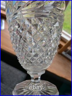 American brilliant cut glass decanter And stopper