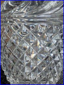 American brilliant cut glass decanter And stopper