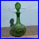 Antique-Glass-Decanter-Olive-Green-Mid-Century-Vintage-Wayne-Husted-11-01-uzqd