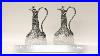 Antique-Pair-Cut-Glass-And-Silver-Plate-Claret-Jugs-Decanters-01-kum