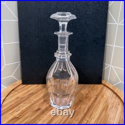 Antique, Vintage Baccarat Crystal Decanter Harcourt 1841