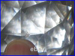 Antique/Vintage Crystal Glass Decanter Edwardian Hallmarked Silver Collar 10
