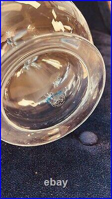 BACCARAT Crystal Glass Vintage Original MONTAIGNE OPTIC DECANTER
