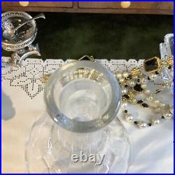 BACCARAT Crystal Glass Vintage Original MONTAIGNE OPTIC DECANTER 12.5