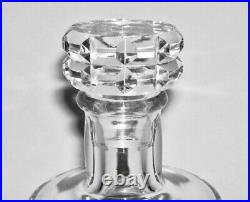 BACCARAT Vintage Model Cut Crystal 2-Pc LIQUEUR DECANTER (Marignanne) France