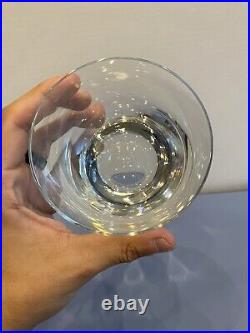 BEAUTIFUL VTG Studio Nova Star Trek Glass Decanter WithGlasses SET(3) #27 12.5H