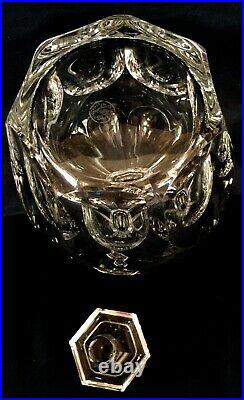 Baccarat 11.9 Tall Harcourt 1841 Crystal Decanter. Vintage