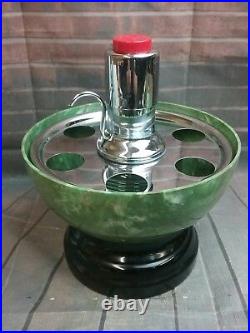 Barware Vintage Rotating Shot Glass Pump Dispenser/decanter