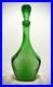 Beautiful-GREEN-EMPOLI-DECANTER-Vintage-Glass-Diamond-Cut-Marked-MADE-IN-ITALY-01-emsj