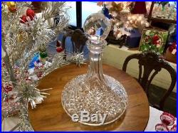Beautiful! Vintage Waterford Crystal Decanter With Stopper