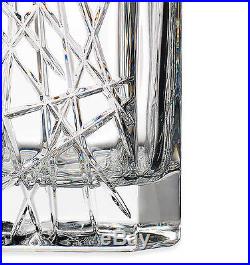 Bevel Hand Cut Crystal Whiskey Wine Liquor Rum Spirit Vintage Bar Glass Decanter