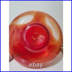 Blenko Charisma Line Decanter RARE MCM Barware 70s Vintage Glass Blowing Retro