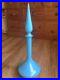 Blue-Cased-Genie-Bottle-Ships-Decanter-Mcm-Glass-Italy-Vintage-Hand-Blown-Empoli-01-afh