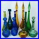 Collection-Of-11-Mid-Century-Vintage-Rossini-Empoli-Italian-Glass-Decanters-01-scs