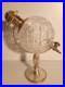 DECANTER-Vintage-Glass-Globe-Alcohol-Bottle-w-Metal-Stand-12-5-X-12-5-MCM-01-fj