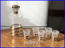 Decanter Set Shot Glasses Podbira Brother Bohemian Vintage Drinking set