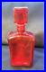 Empoli-Amberina-Red-Orange-Decanter-Modernist-Square-Italian-Bottle-withStopper-01-pbj