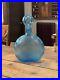 Empoli-Blenko-Glass-Decanter-Turquoise-Ice-Blue-Squat-Bottle-Vintage-MCM-Italy-01-bkdp