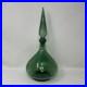 Empoli-Green-Diamond-Optic-Decanter-Bottle-Stopper-Genie-Vintage-Retro-01-qx