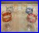 Fidenza-Italy-Vintage-Liquor-Decanter-6-Wine-6-Cordial-Glasses-Multi-Red-Grape-01-vw