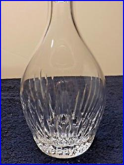 GORGEOUS VINTAGE BACCARAT HAND CUT LEAD CRYSTAL DECANTER with STOPPER MASSENA
