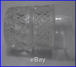 Genuine Vintage Bohemia Lead Crystal Whisky Set 7 pcs