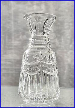 Glass Carafe Cut Glass Water Decanter Bedside Carafe Vintage Clear Cut Glass