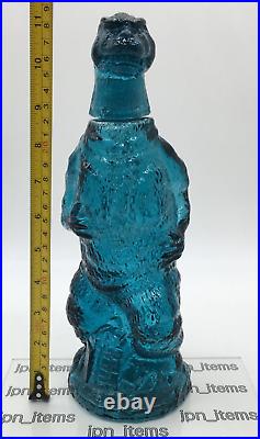 Godzilla Limited Decanter Vintage Green Glass Bottle TOHO UNICON 1980s