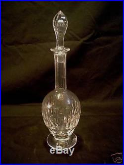 Gorgeous Vintage French Cut Crystal Cordial Decanter