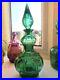 Green-Gourded-Vintage-MCM-Italian-Empoli-Glass-Genie-Bottle-Decanter-1960s-01-jozi