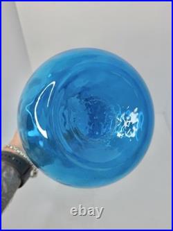 HTF Vintage MCM Empoli Triple Bubble Optic Decanter 23 Withoptic Stopper