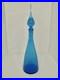 HTF-Vintage-MCM-Pilgrim-Glass-Decanter-In-Blue-18-Withstopper-01-jz