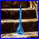 Italian-Vintage-EMPOLI-Gentian-Blue-Glass-Bubble-Texture-Genie-Bottle-Decanter-01-bi