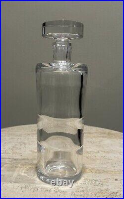 Kosta Boda BH 615 Glass Decanter Signed Vintage Clear