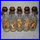LOT-5-Vintage-Cabin-Still-Sportsman-s-Collection-glass-whiskey-decanters-60-s-01-fiq