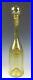 Large-Vintage-Biot-French-Blown-Glass-Wine-Decanter-France-Bubble-Yellow-Bottle-01-hb