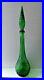 Large-Vintage-Retro-Empoli-Glass-Italy-Green-Genie-Bottle-Decanter-MCM-01-wm