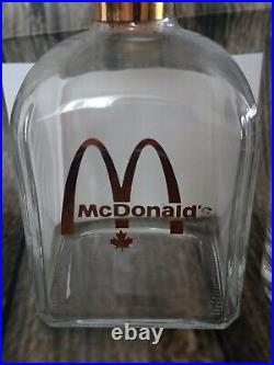 McDonalds Canada RARE VTG 1974 Executive Liquor Decanter & Glasses 5 Piece Set