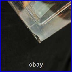 Mid century vintage Orrefors Nils Landburg Romeo & Juliet art glass decanter