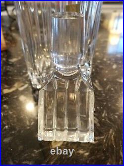 NOS Mikasa SN101 Park Lane Full Lead Crystal Decanter WithStopper