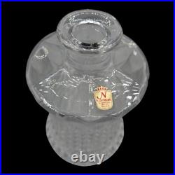 Nachtmann Bleikristal Crystal Set Whiskey Decanter 6 Tumblers Glass Vtg Barware