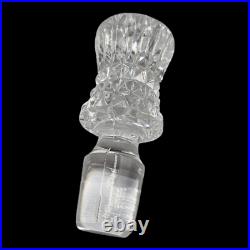 Nachtmann Bleikristal Crystal Set Whiskey Decanter 6 Tumblers Glass Vtg Barware