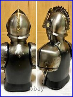 Nikka Knight Armor Vintage Bar Serving 2 Glass Decanter Set Japan Tracking#