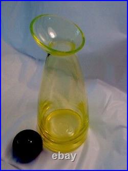 ORIGINAL VINTAGE MURANO V. NASON Venetian GLASS DECANTER. SIGNED. Superb
