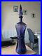 Original-Purple-Genie-Bottle-Rare-Vintage-Rossini-Empoli-Glass-Decanter-MCM-60s-01-peu