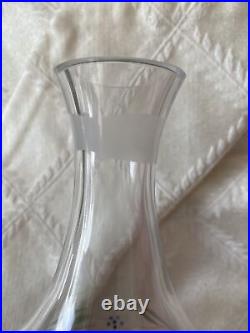 Orrefors Signed Maja Vintage Glass Decanter Withstopper