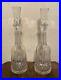 Pair-Vintage-Heavy-Cut-Crystal-Glass-Liquor-Wine-Decanters-w-Stoppers-14-75-01-utk